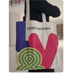 Louis Vuitton & Canvas Eco Tote Bag Shenzhen Exhibition 2022 Novelty Limited